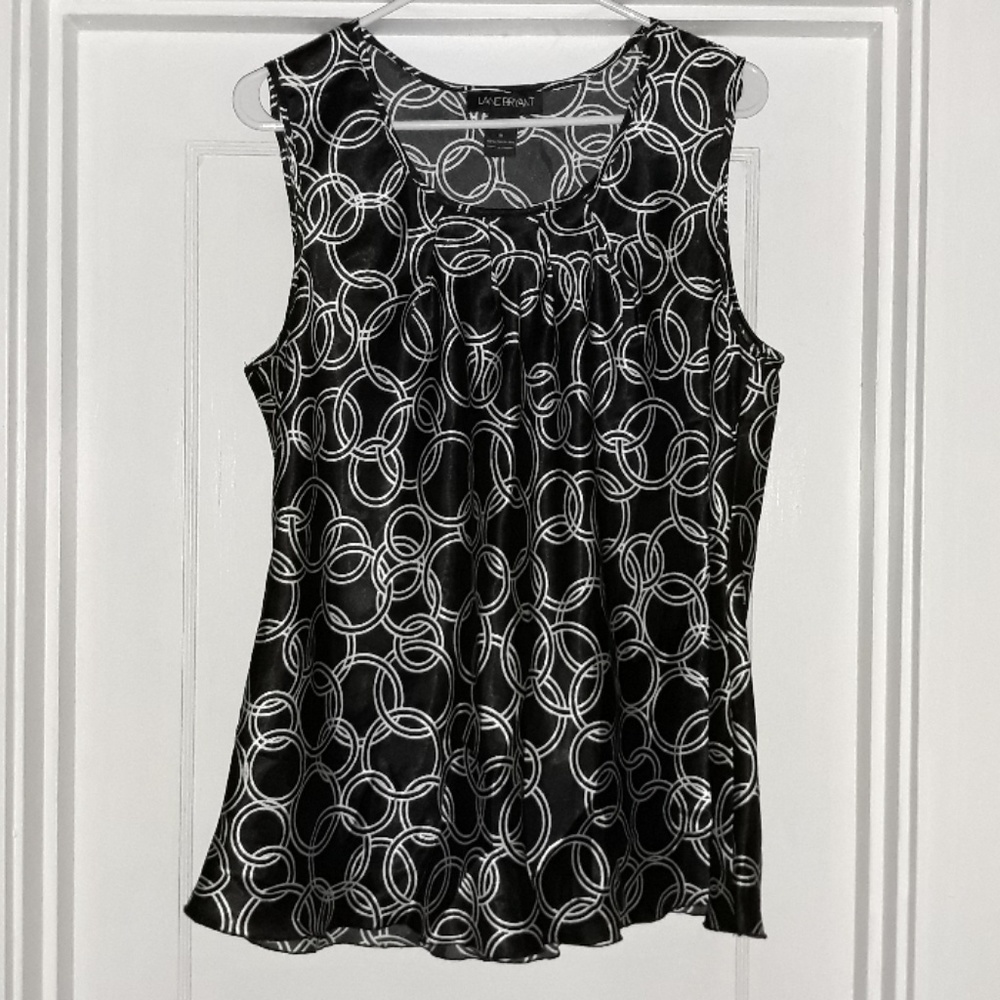 Lane Bryant sleeveless blouse